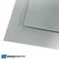 Preview: Aluminium Glattblech silber natur eloxiert 1,0mm stark