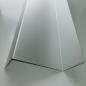 Preview: Z-Profil aus Aluminium silber natur eloxiert 1,5mm stark