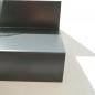 Preview: Z-Profil aus Alu RAL 7016 0,8mm stark anthrazitgrau