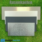 Preview: Rasenkante | VA Edelstahl geschliffen | 0,8mm | Beeteinfassung | Robust & flexibel | Mähkante, Beetumrandung & Rasenbegrenzung