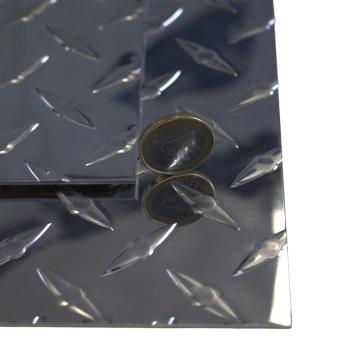 Preview: Tränenblech Alu Riffelblech Platte