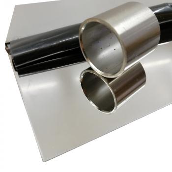 Edelstahl U-Profil 1,0mm stark V2A Super-Mirror 8