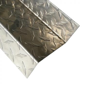 Z-Profil aus Alu Riffelblech Diamant 1,5/2mm