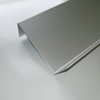Z-Profil aus Aluminium silber natur eloxiert 1,5mm stark