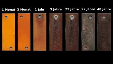 Preview: Rostpatina-Stahl | walzblank | 2mm | kaltgewalzt