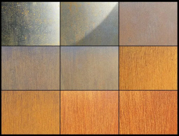 Rostpatina-Stahl | walzblank | 2mm | kaltgewalzt