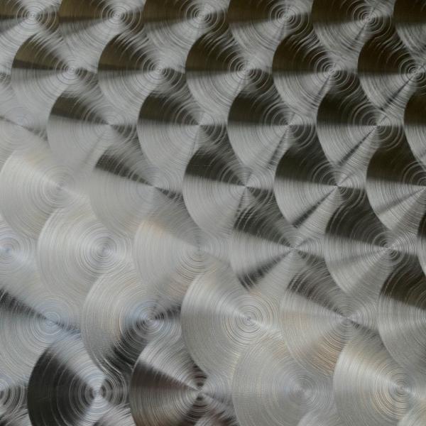 Edelstahl 0,8mm Abdeckung D50 marmoriert für eine Küchenarbeitsplatte Edelstahltisch