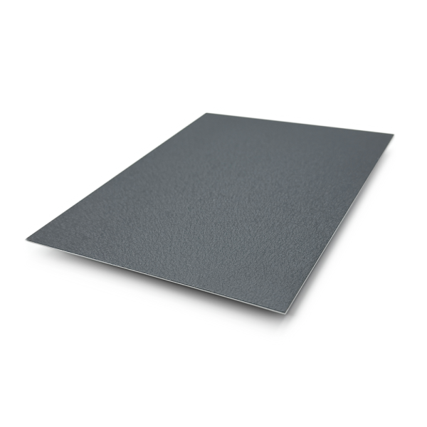 Aluminium ähnlich RAL 7016 Struktur Anthrazitgrau Feinstruktur  0,7mm stark