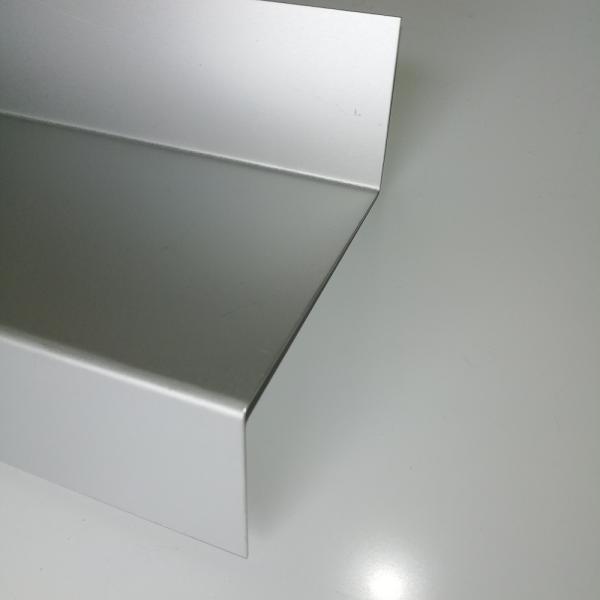 Z-Profil aus Aluminium silber natur eloxiert 2,0mm stark