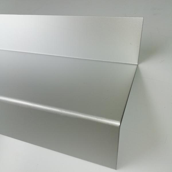 Z-Profil aus Aluminium silber natur eloxiert 1,5mm stark