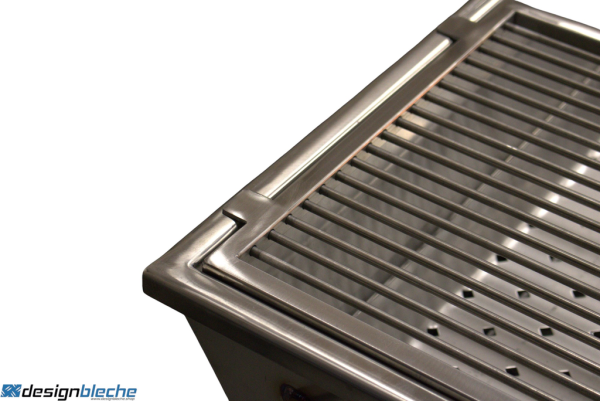 Grill, Edelstahl Grill Rost, Mangal, Hacken Funktion