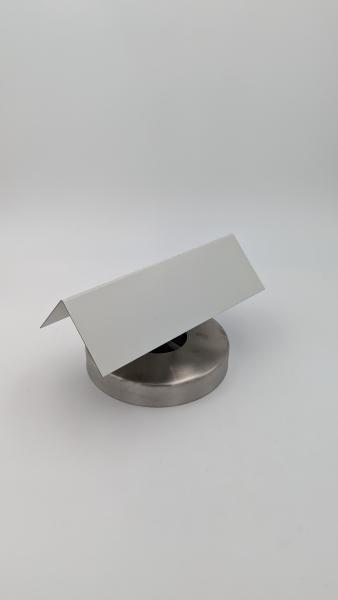 Winkel Stahl verzinkt RAL 9002 grauweiß 0,75mm