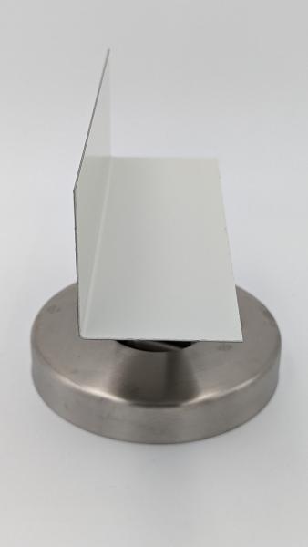 Winkel Stahl verzinkt RAL 9002 grauweiß 0,75mm
