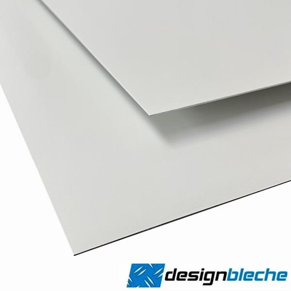 Stahlblech verzinkt RAL 9002 grauweiß