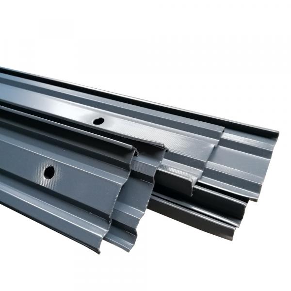 Wandanschlussprofile aus Aluminium bis zu 6 Meter
