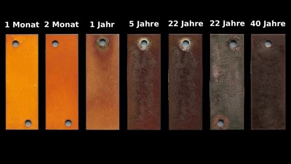 Rostpatina-Stahl | walzblank | 2mm | kaltgewalzt